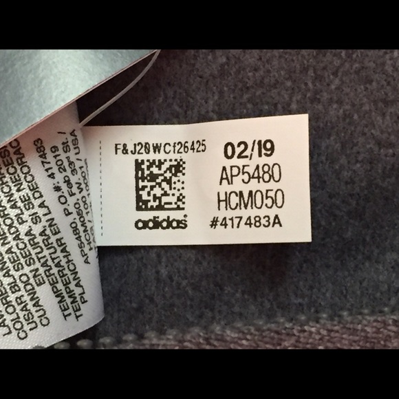 Adidas Youth Iconic Gray Black Track Jacket Size 8 - Picture 8 of 8